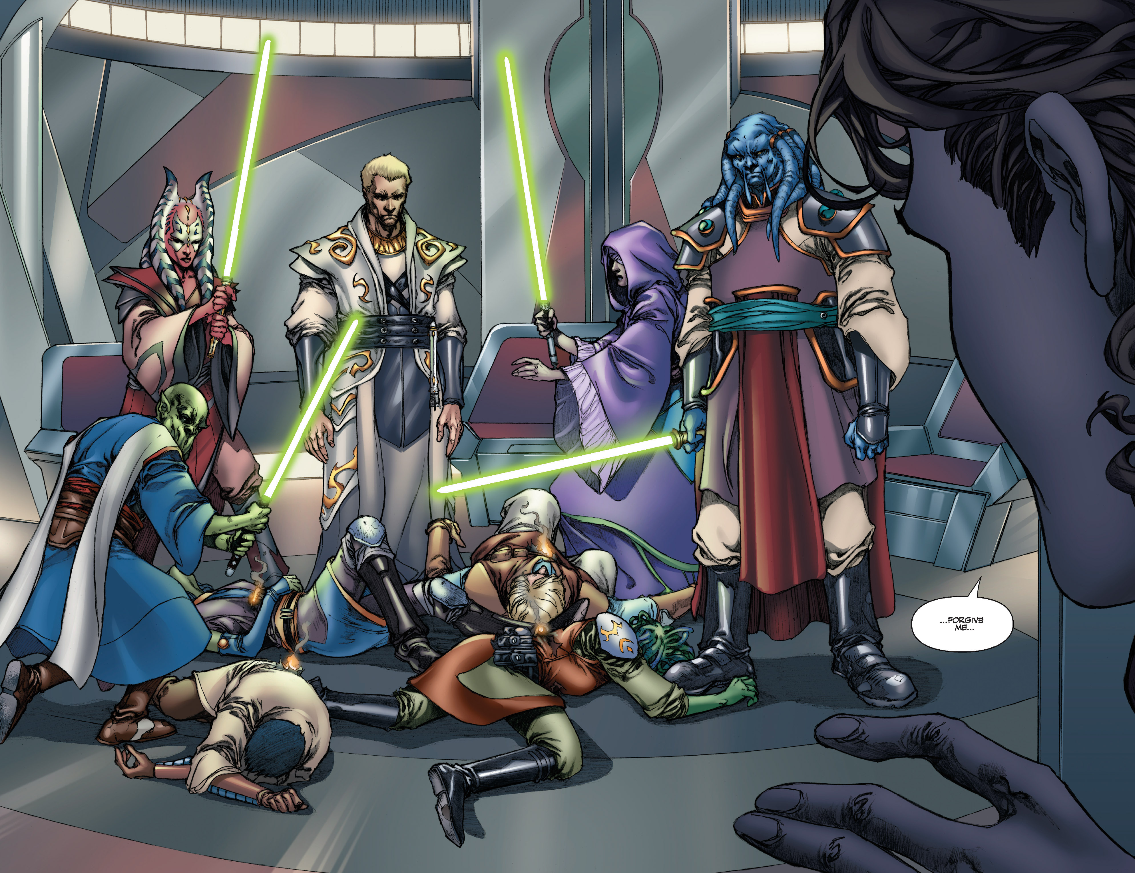 The aftermath of the Padawan Massacre.