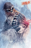 Chewbacca character poster