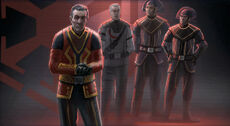 The people of the Aparo sector after defecting to the Empire