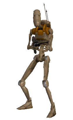 Engineer battle droid appearance in Common Appearance