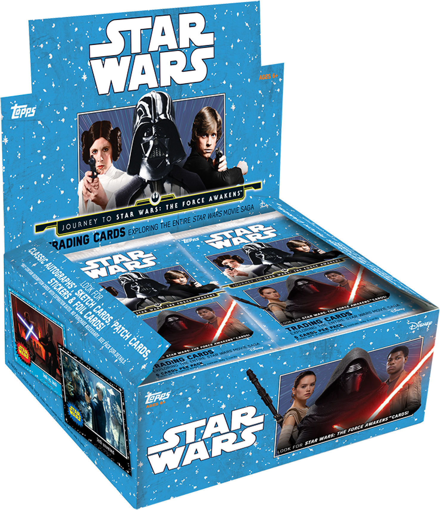 2015 Topps Journey to Star Wars: The Force Awakens appearance in Common Appearance