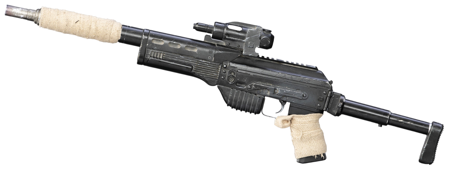 KA74 blaster rifle appearance 