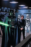 Return of the Jedi 40th Anniversary variant cover "Luke Surrenders"