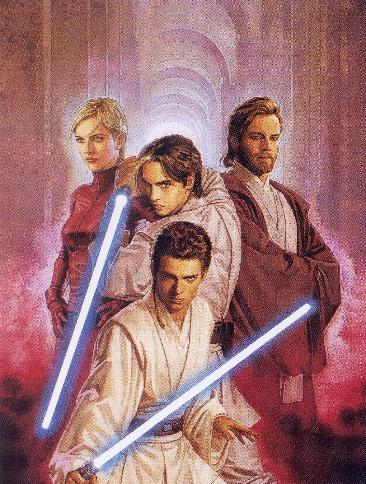 Kenobi, along with Tachi, Olin and Skywalker during the Mission to Andara