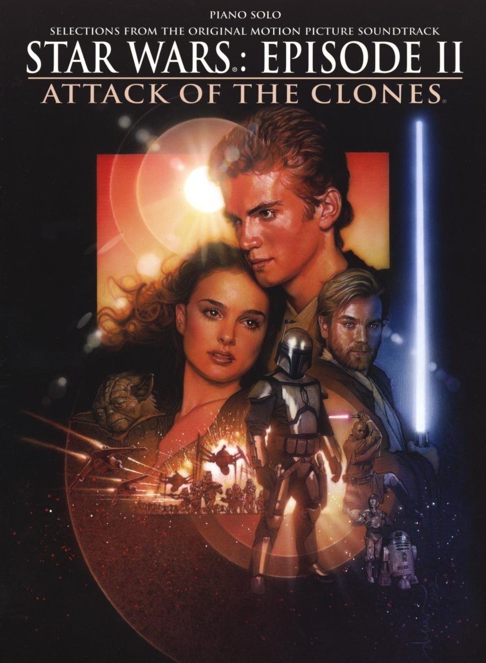 Attack of the Clones music book