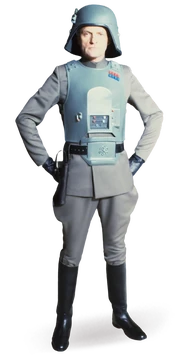 General Veers wearing armor over his officer's uniform
