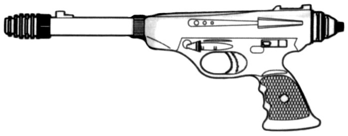 Relby-k23 blaster pistol appearance in Common Appearance