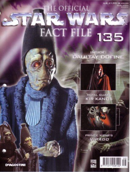 The Official Star Wars Fact File 135 appearance in Common Appearance