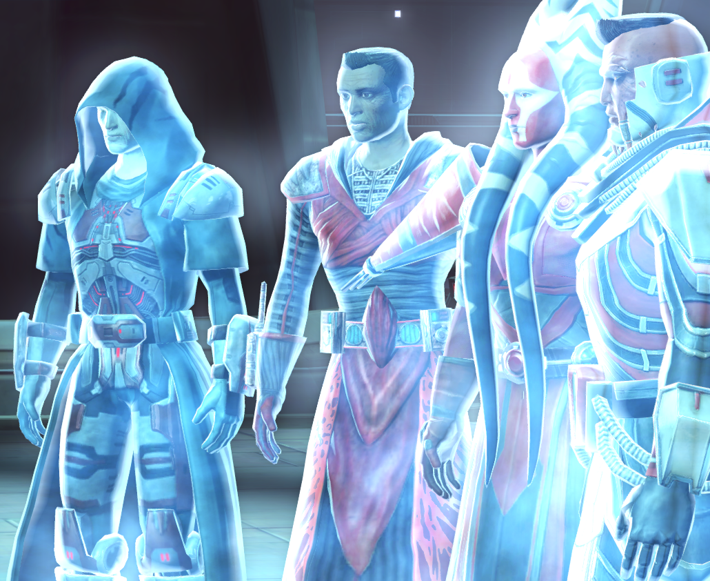 In search for power, the heir of Kallig performed a Force walk ritual to bind several ghosts across the galaxy.