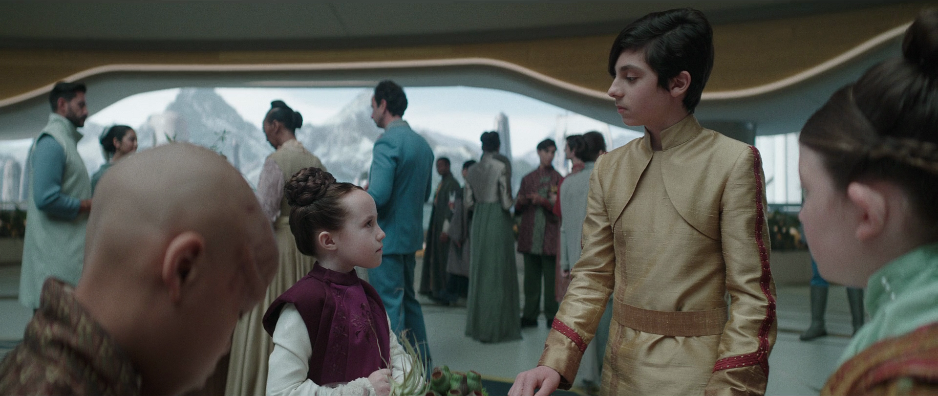 The cousins Leia and Niano Organa quarrelled at a family gathering on Alderaan.