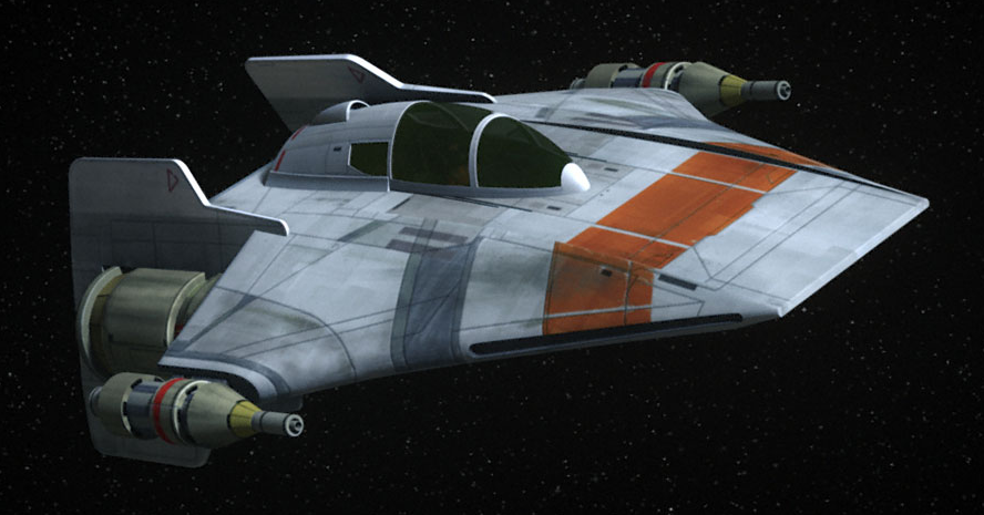 Crynyd taught Ryx to fly a RZ-1T trainer starfighter.