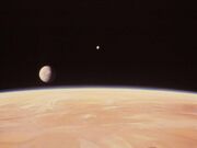 A Tatooine és holdjai.