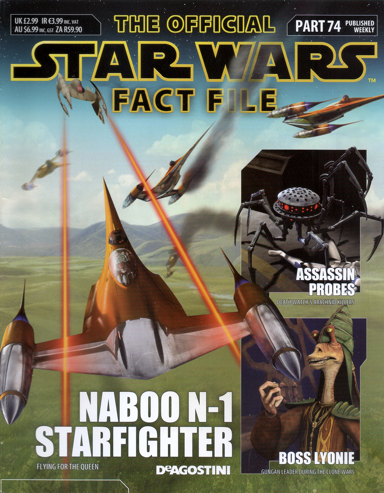 The Official Star Wars Fact File Part 74 appearance in Common Appearance