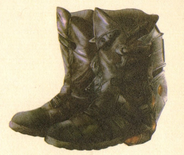 Repulsor boots appearance 