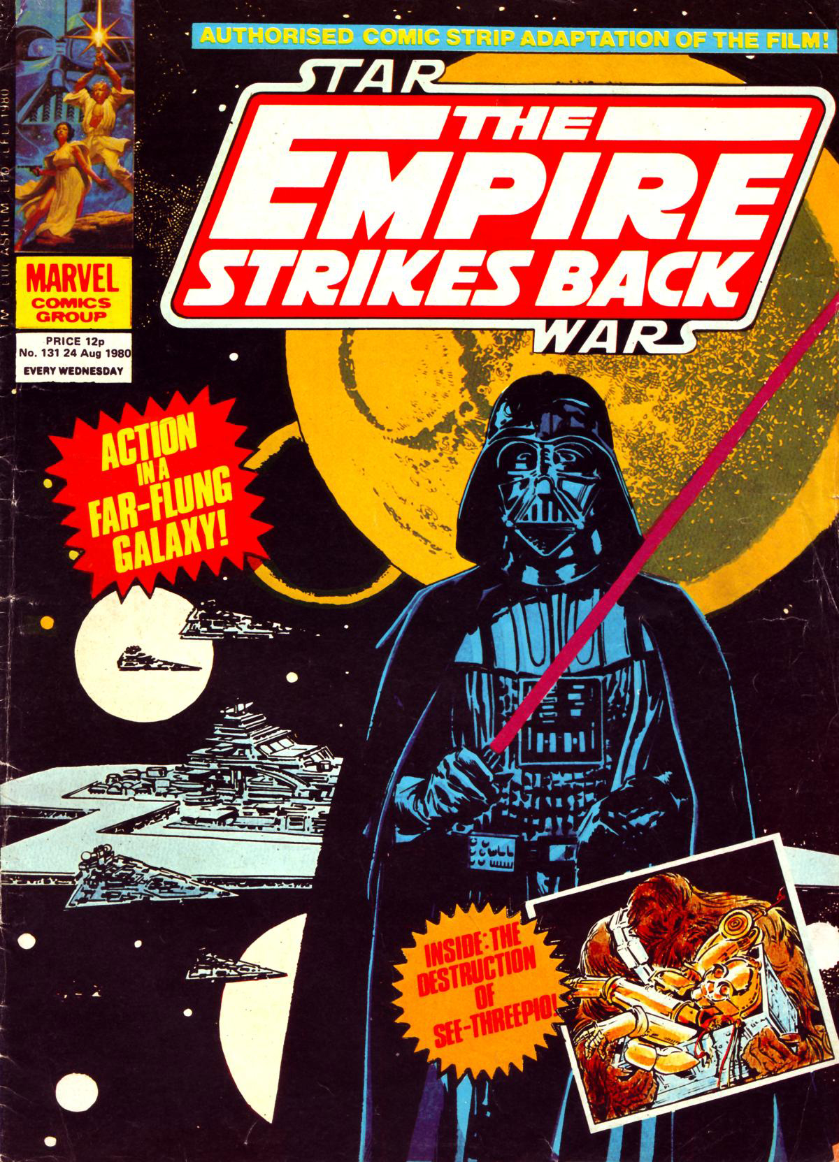 The Empire Strikes Back Weekly 131 appearance in Common Appearance