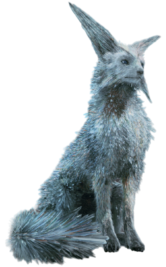 Vulptices were a species of fox with crystaline coat.