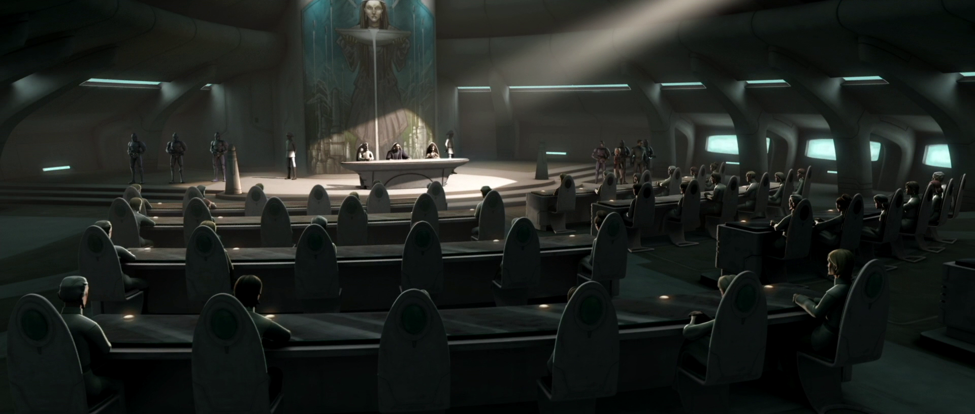 Alderaan Refugee Conference during the Clone Wars.