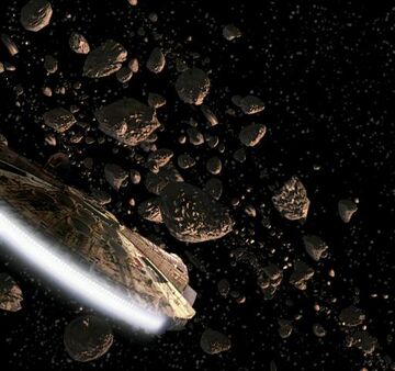 Asteroid field empire strikes back deals