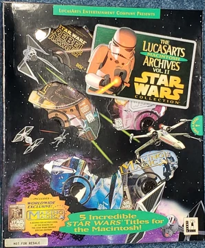 その他 The Lucas Arts STARWARS collection The LucasArts Archives Vol. II: Star Wars Collection (PC, 1996