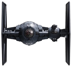 Forward view of a TIE Brute