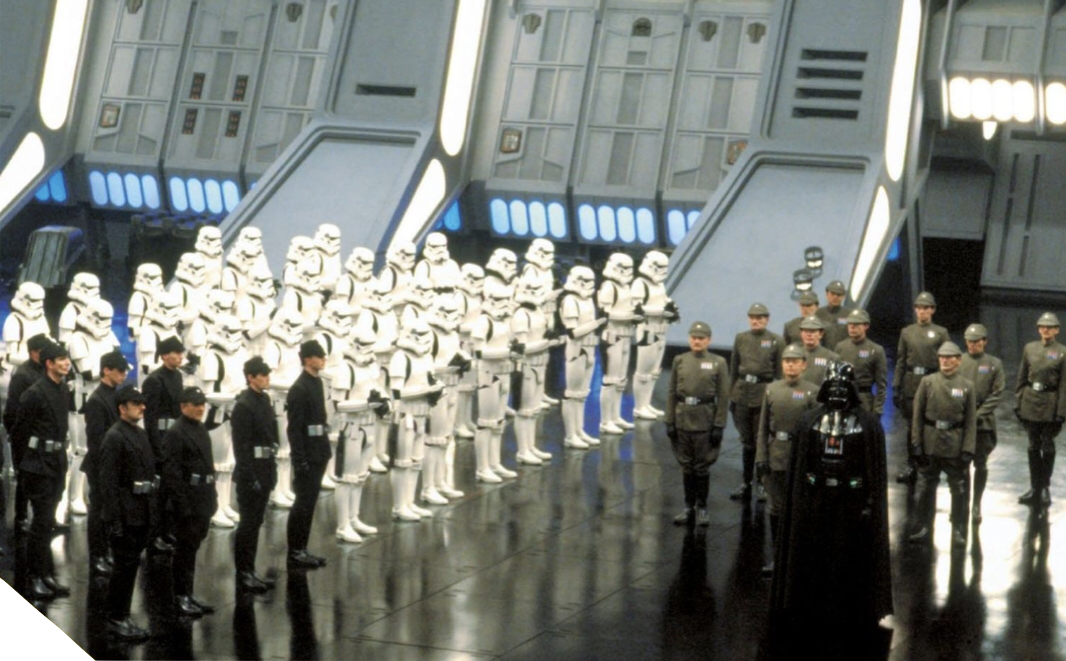 The Galactic Empire once dominated the galaxy in part through its technological war machine.