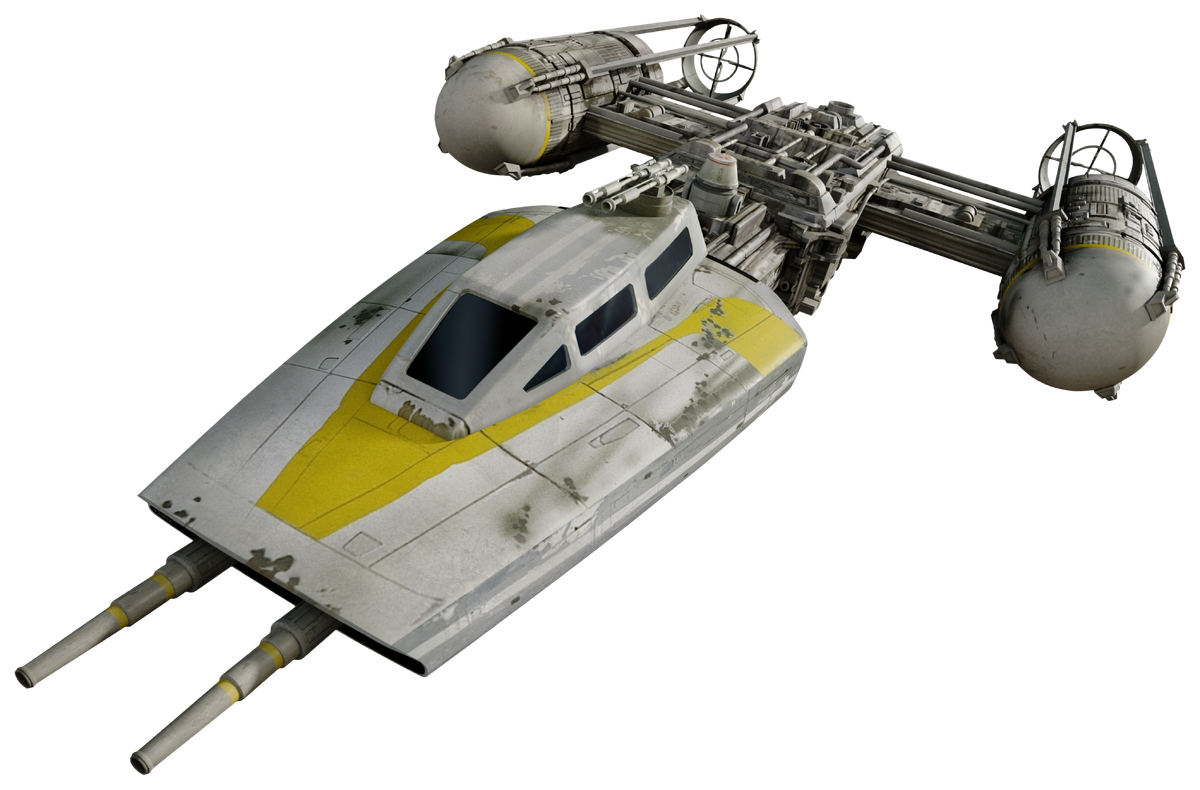 スターウォーズ　Y-WING FIGHTER 　レア