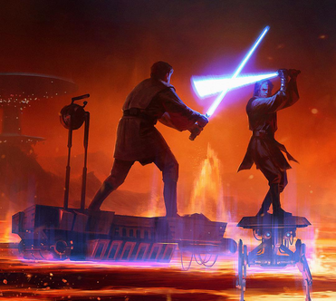 Duel on Mustafar Wookieepedia Fandom
