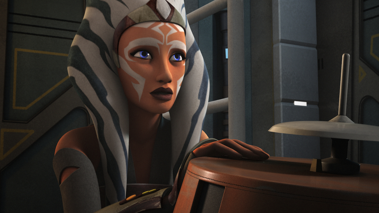 Ahsoka introducing herself to the Spectres