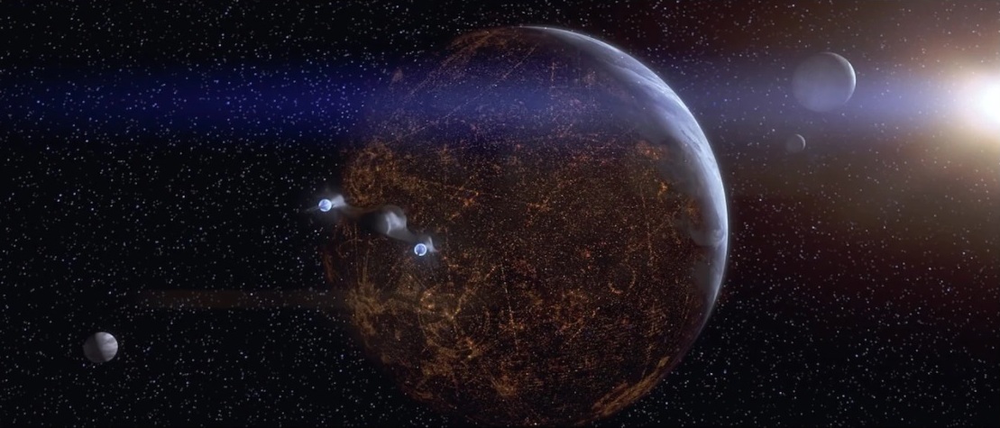 The standard units of time were based on the orbital motion of Coruscant, and one of its moons.