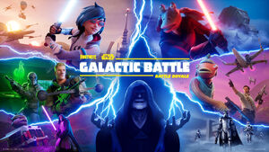 Fortnite Battle Royale Galactic Battle key art