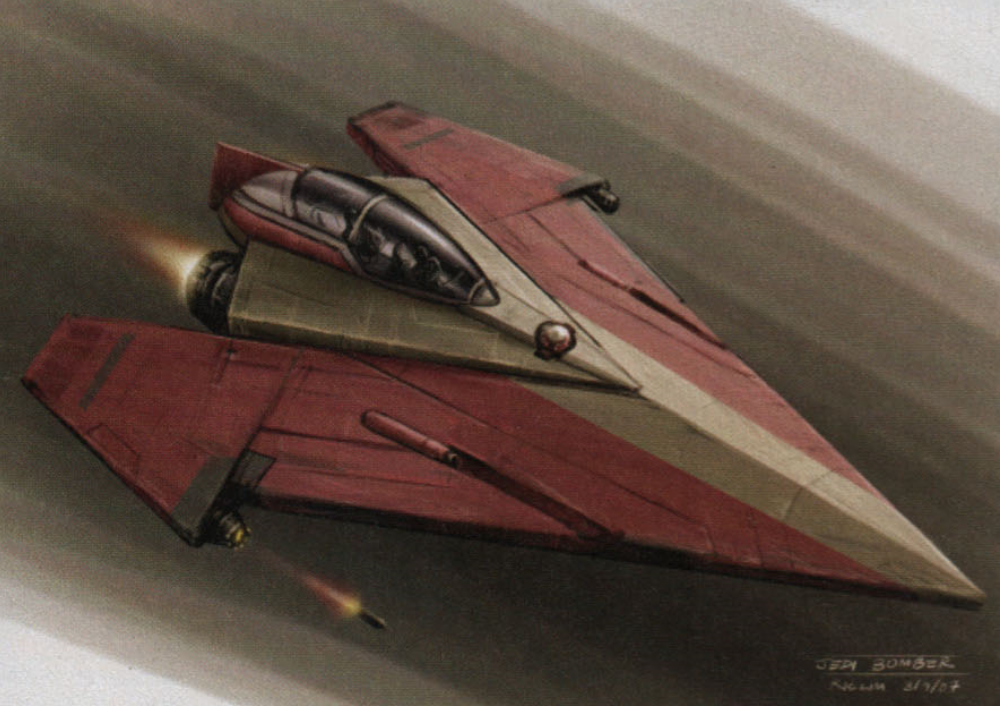 Jedi bomber appearance in Common Appearance