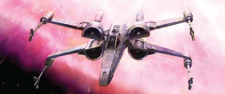 Nunb's T-70 X-wing fighter