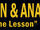 The Lesson (Obi-Wan & Anakin)