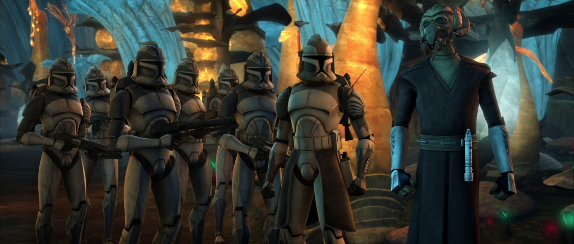 star wars the clone wars wolfpack