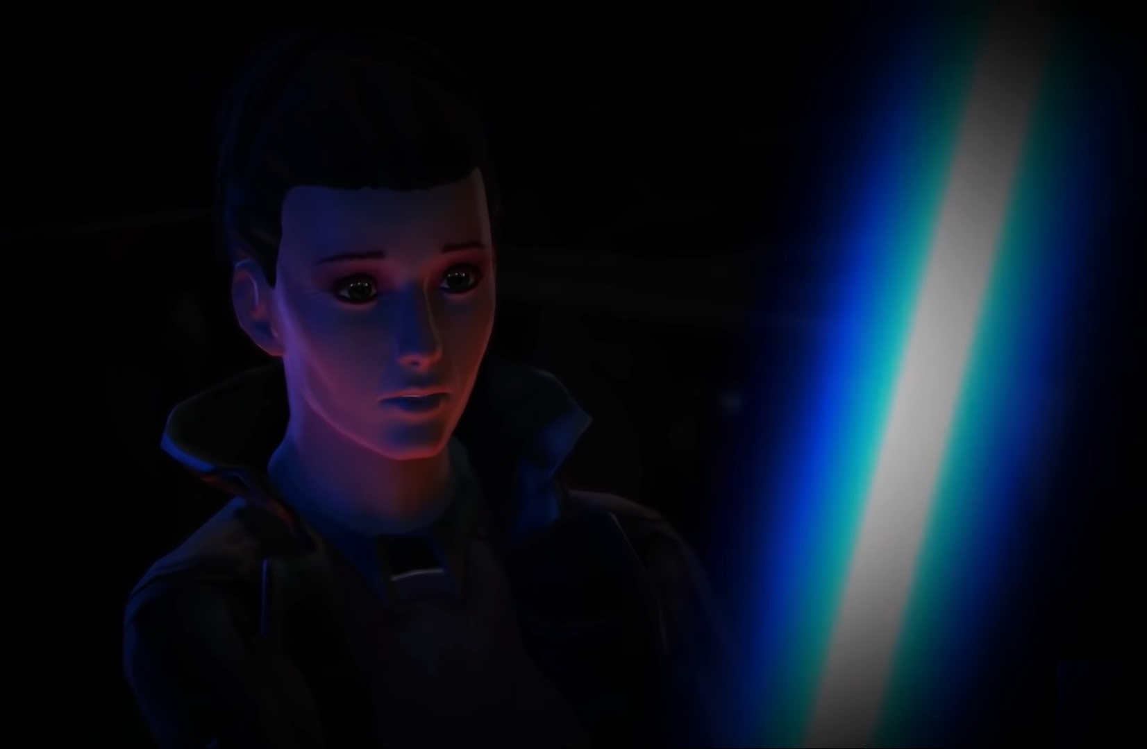 Aryn is faced with a vision of Darth Malgus.