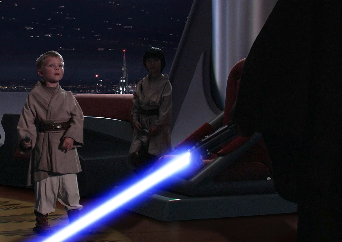 The youngling directly before being killed by Darth Vader.