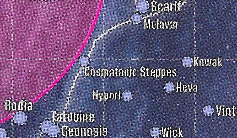 Cosmatanic Steppes gas giant appearance in Common Appearance