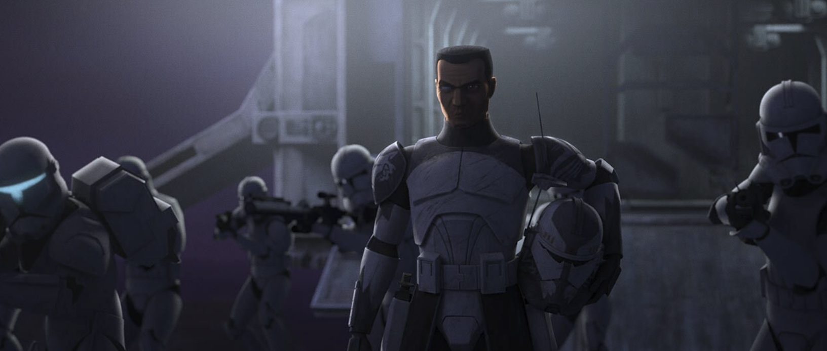 Commander Wolffe led the Recovery Strike Team.