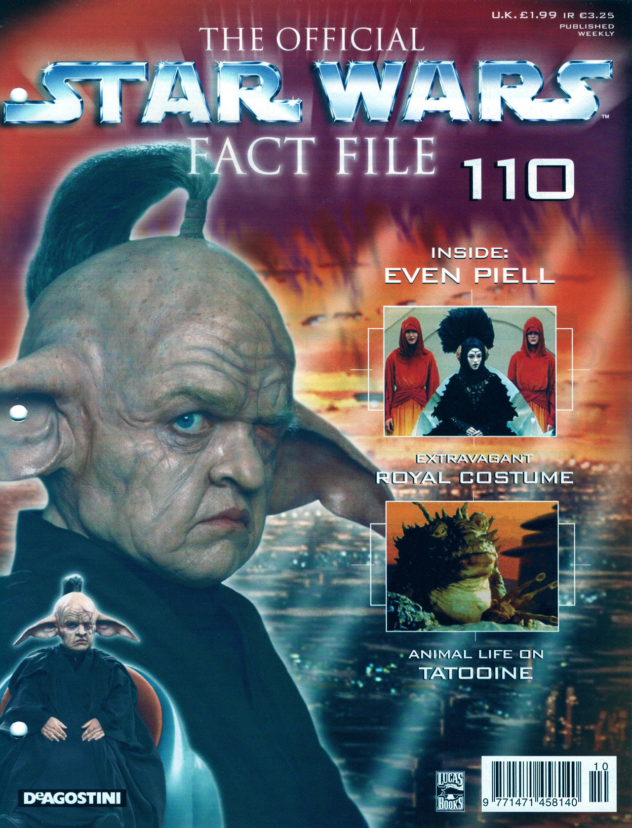 The Official Star Wars Fact File 110 appearance in Common Appearance