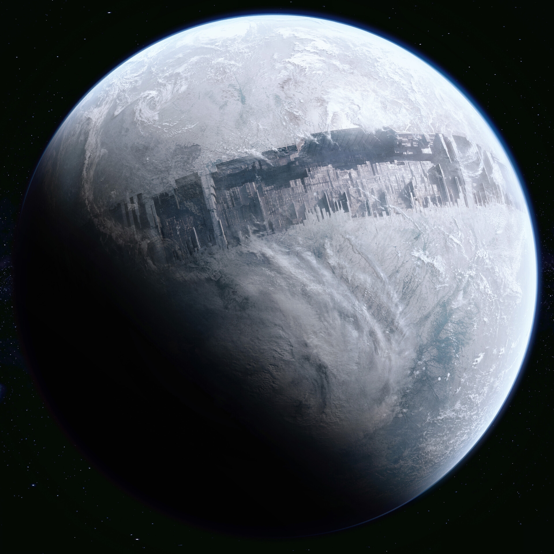 The Galactic Empire dug a massive trench on the planet Ilum, laying the groundwork for the dreaded Starkiller weapon.