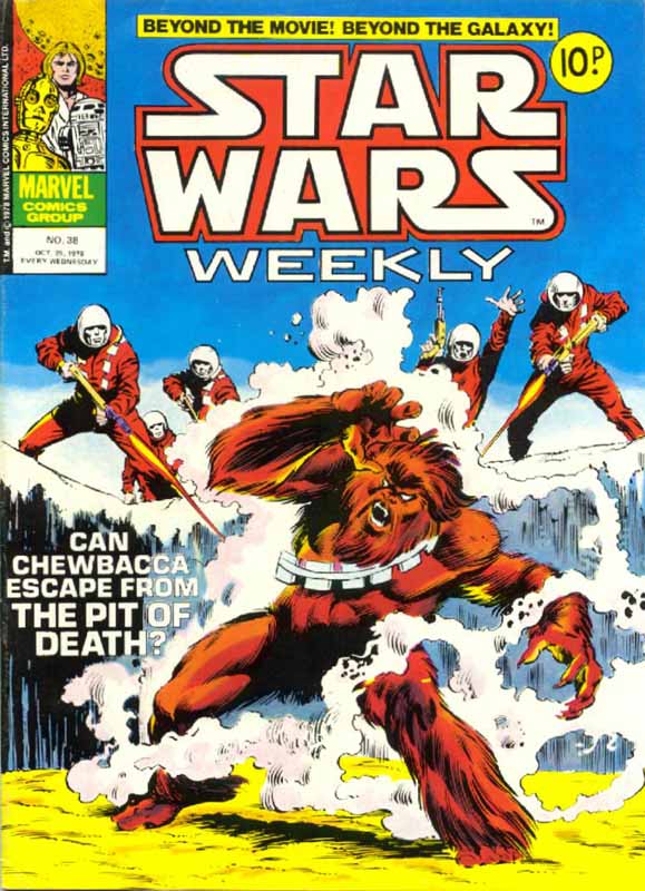 Star Wars Weekly 38 appearance in Common Appearance