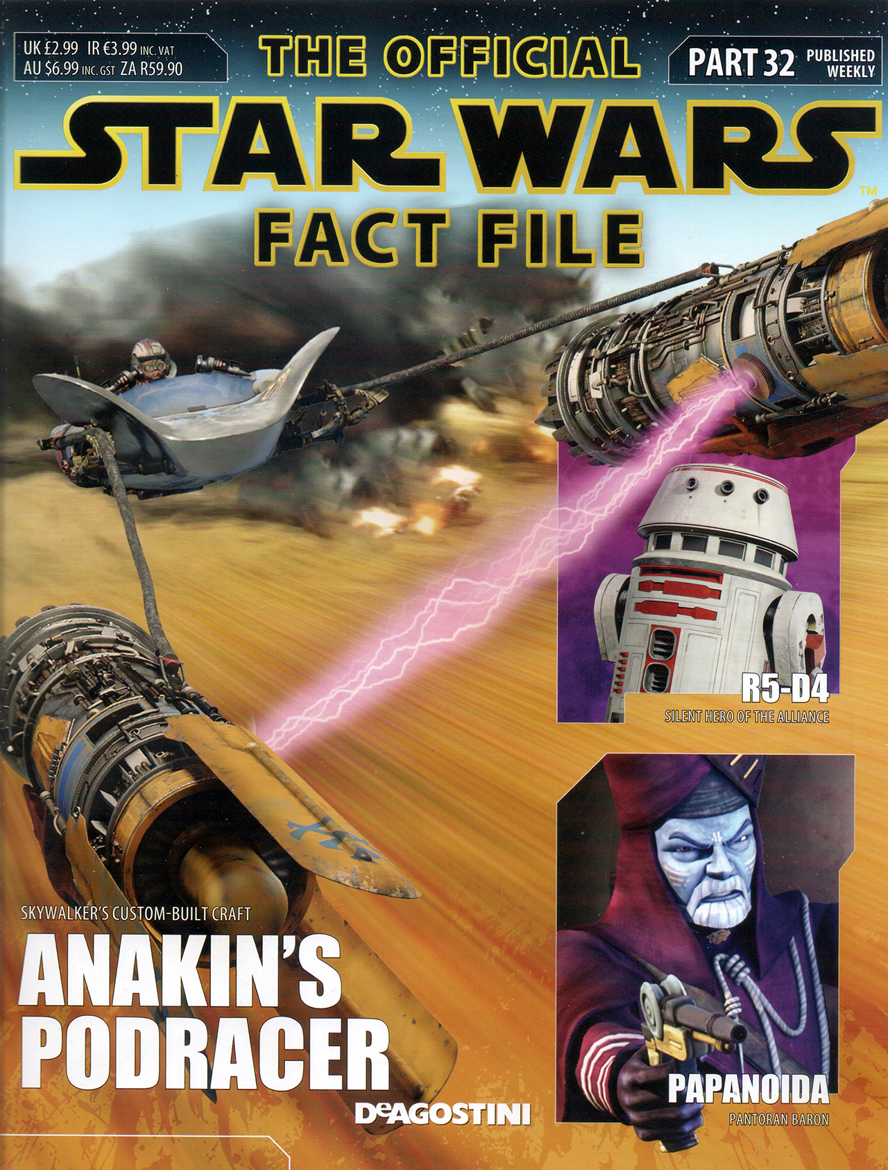 The Official Star Wars Fact File Part 32 appearance in Common Appearance