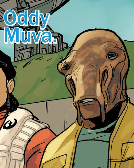 Oddy Muva, an unwilling First Order spy