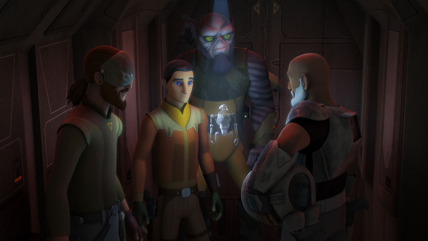 The rebels part as friends with Kalani.