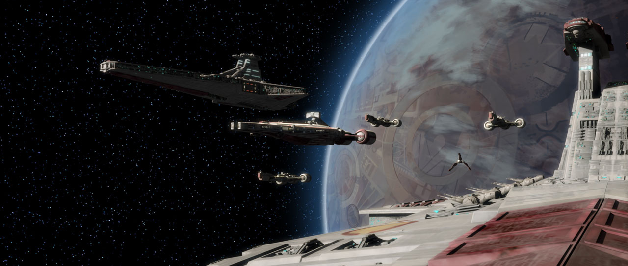 Elements of the Republic fleet bound for Saleucami