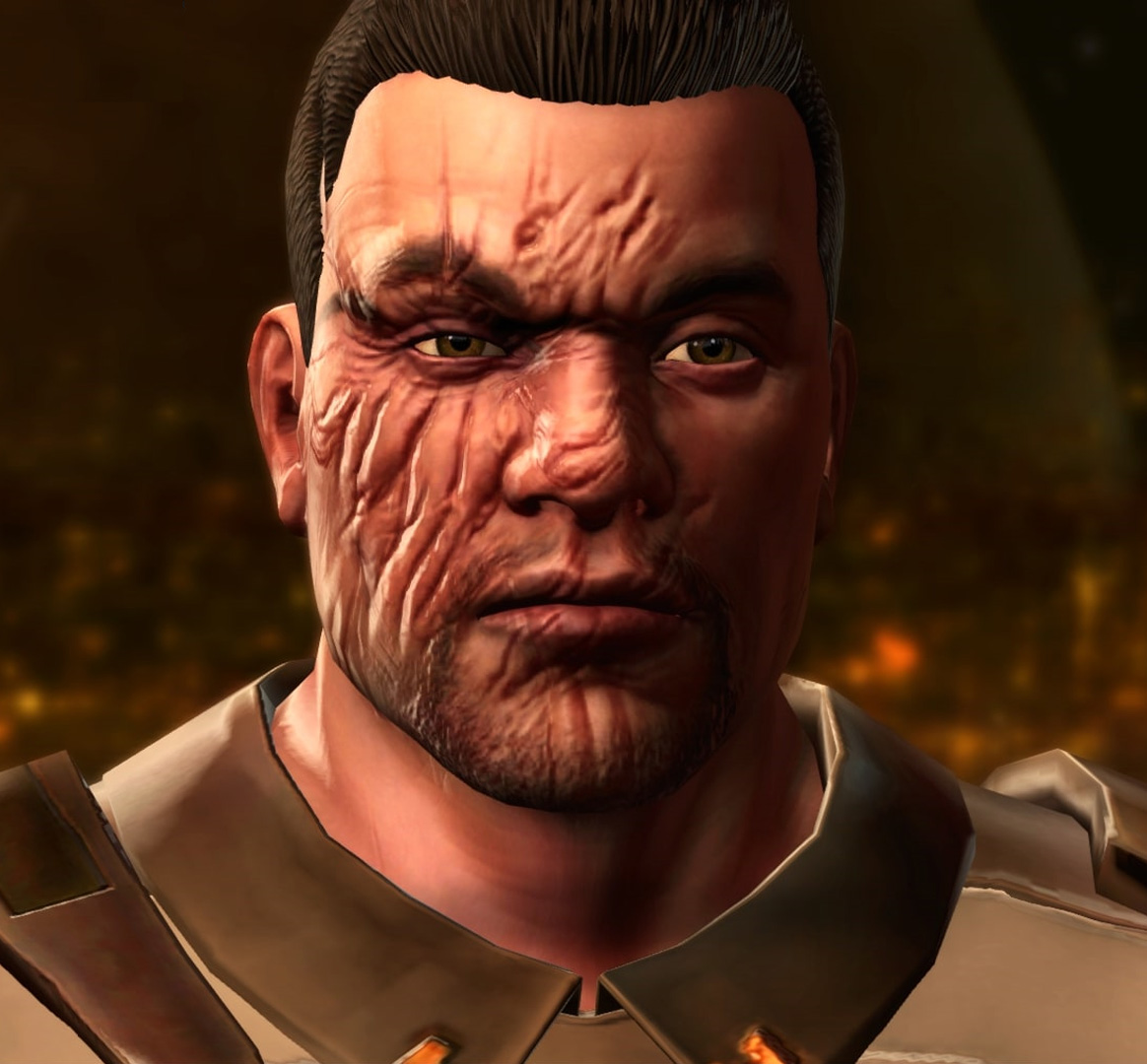 Malcom's face betrays his emotions when facing his enemies.