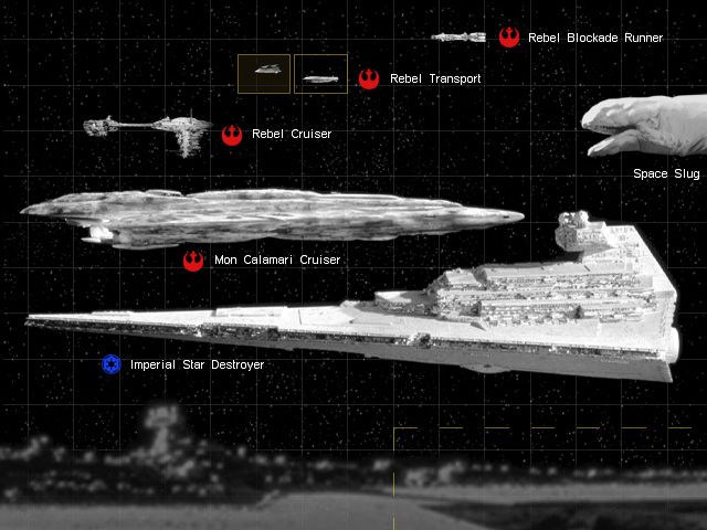 starship classes by size