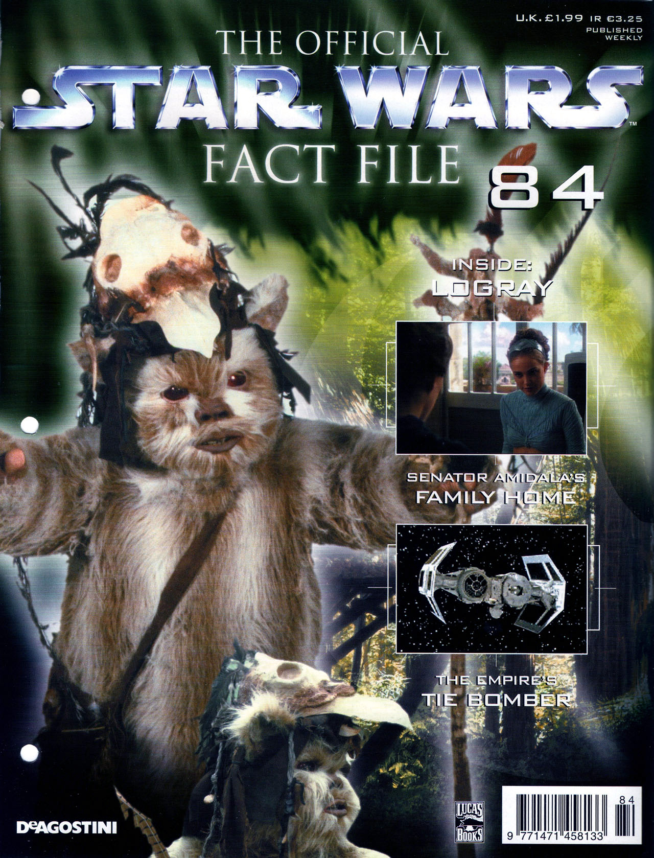 The Official Star Wars Fact File 84 appearance in Common Appearance