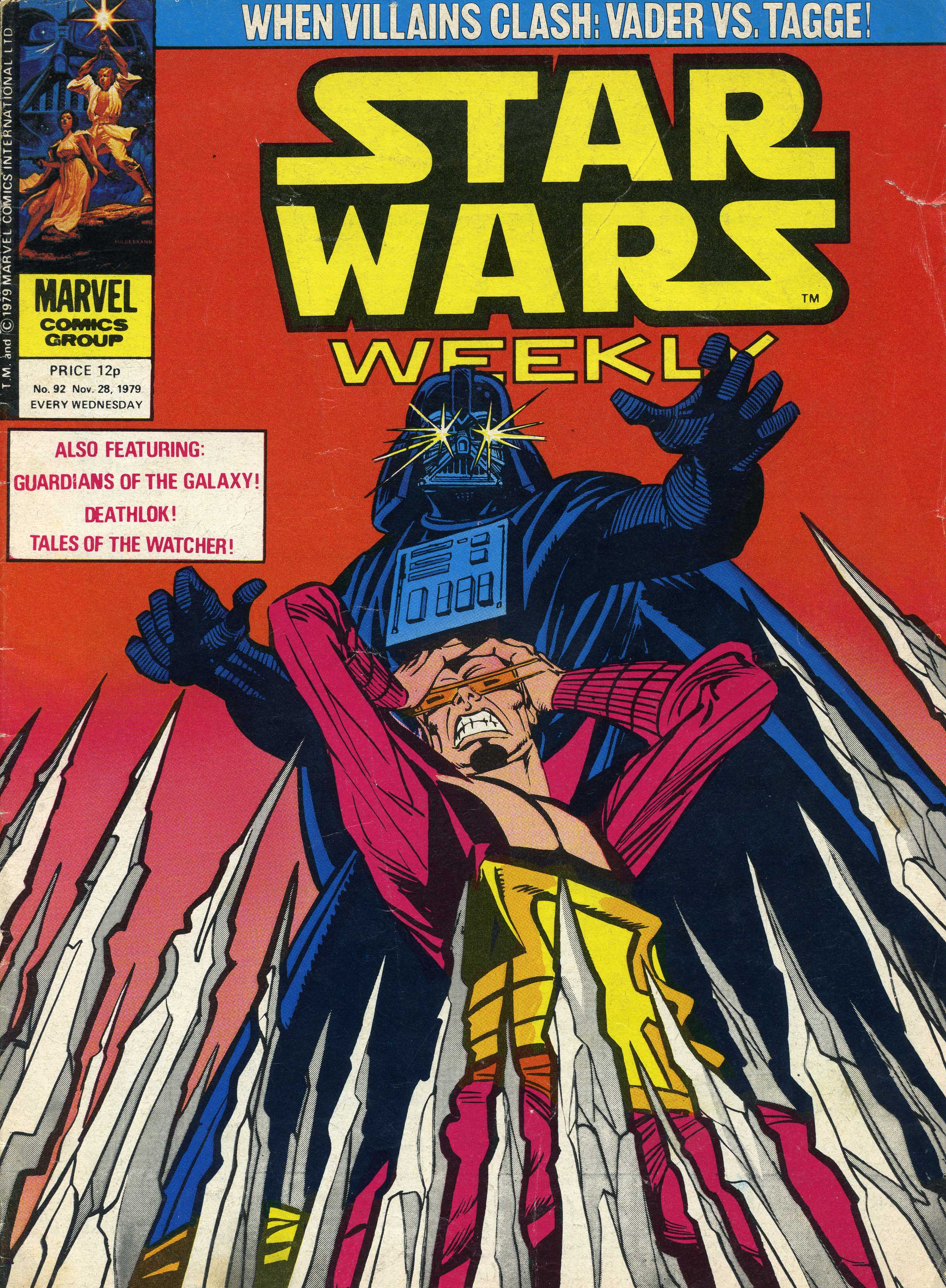 Star Wars Weekly 92 appearance in Common Appearance