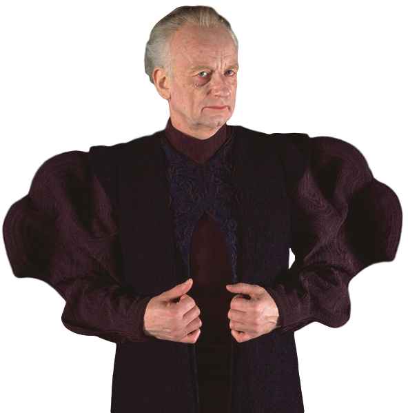 Supreme Chancellor Sheev Palpatine was a skilled politician who rose to power during the final years of the Galactic Republic.